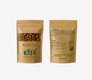 RISE Premium Almonds – 250g